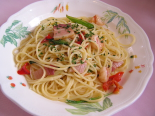 万願寺唐辛子のパスタ.jpg