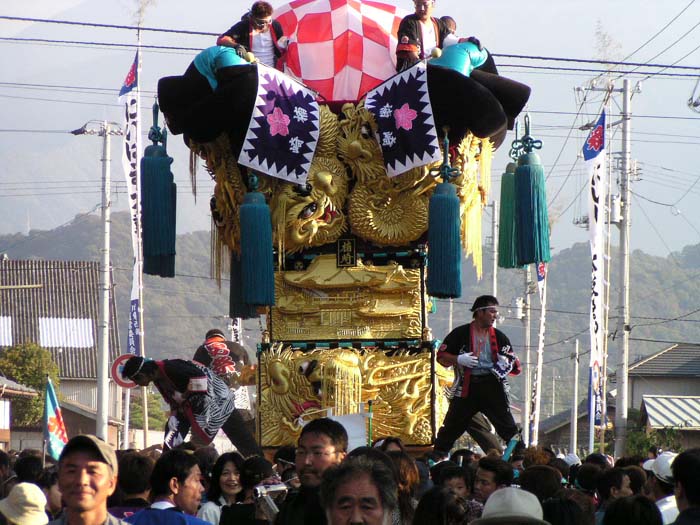 八幡神社の楠崎太鼓台 | ＺＥＮさんの新居浜太鼓祭り ブログ - 楽天ブログ