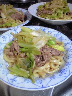 焼きうどん