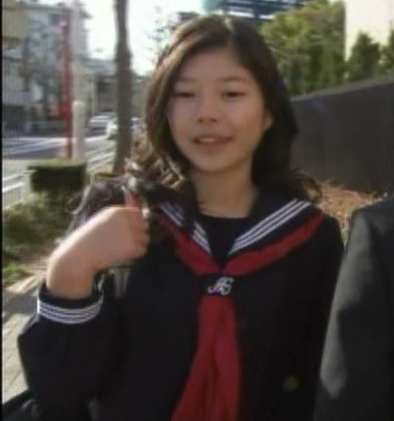 日記生高校入学 中学生日記 名古屋襟セーラー服 女子中学生
