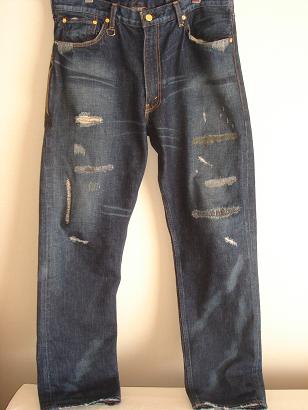 Levi's Fenom '505-0207M / GOLD PACKAGE CRUSH'ゴールド