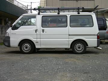 横から見たところ