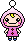ずきんちゃん(ピンク)