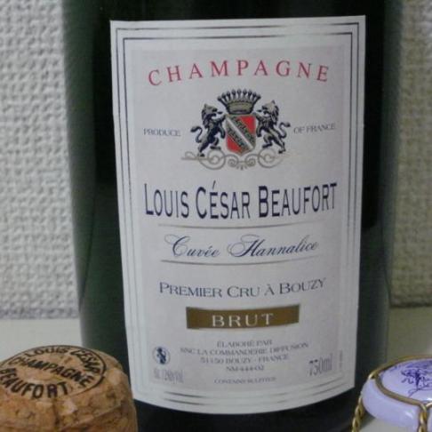 Louis Cesar Beaufort Champagne Brut“Cuvee Hannalice”1er