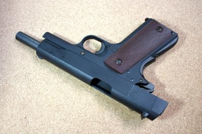 MGC M1911A1 ガバメントSINGERモデル エリザベス.NJ刻印有り