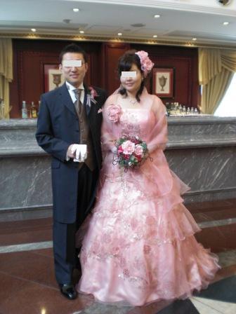 結婚式です♪