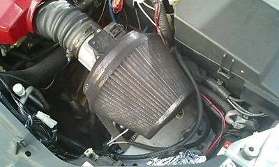 エアクリ吸気流量対策