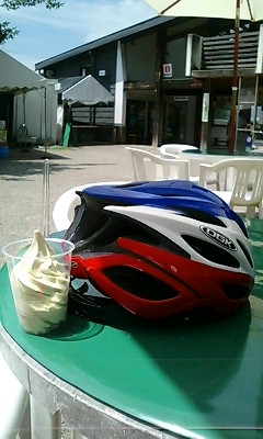 わさびソフト、美味しい♪