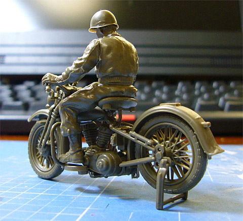 タミヤの兵隊さんバイクで遊んでみる | ゆけむり WORKS - 楽天ブログ