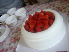 イタトマの苺ショートケーキを食べました 日々のこと 楽天ブログ