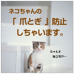 猫ちゃんの爪とぎ防止シート