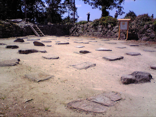 安土城〜天守台2