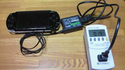 PSP 第三世代PSP-3000のACアダプタは、第一世代PSP-1000本体で