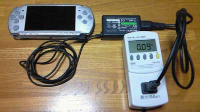 PSP 第三世代PSP-3000のＡＣアダプタは、第一世代PSP-1000本体で使える 