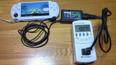 PSP 第三世代PSP-3000のＡＣアダプタは、第一世代PSP-1000本体で使える 