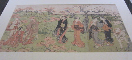 浮世絵、東京開花三十六景(中判）洲崎、飛鳥山の二枚売りです三代広重画 浮世絵、東京開花三十六景(中判）洲崎、飛鳥山の二枚売りです