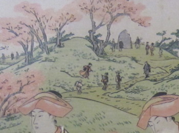 東博（3/20～）6：春潮らの三枚続き『飛鳥山花見』の作品