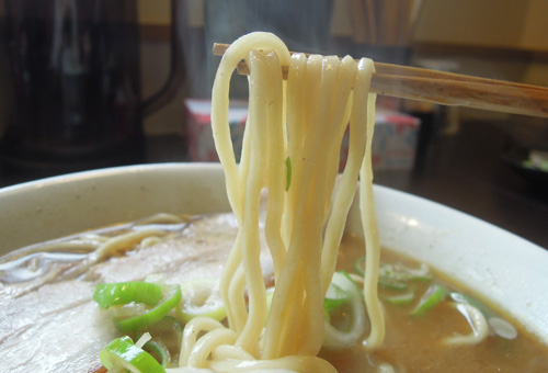 にぼし中華そば-麺