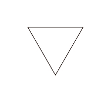 逆三角