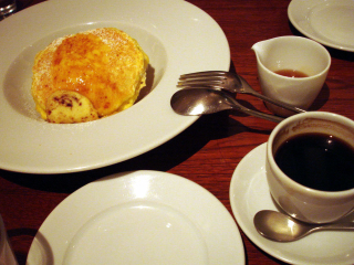 パンケーキとコーヒー