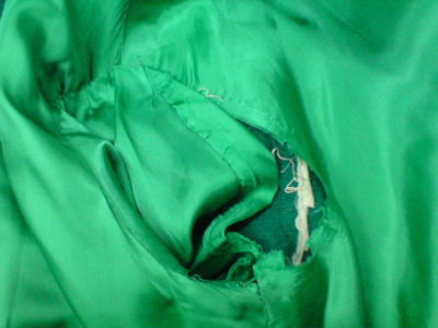 緑　コート