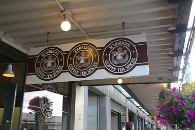 スターバックスの１号店に行ってみた Pike Place Market Seatle 日刊フリースタイル 編集部 楽天ブログ