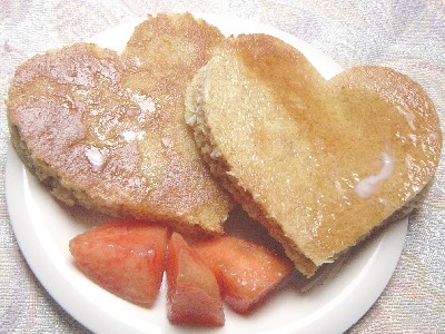 ハートケーキ