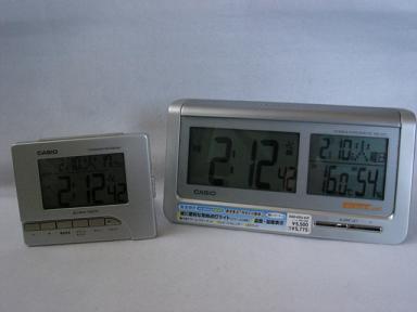 カシオ デジタル 電波時計 DQD-80J-8JF - 置時計