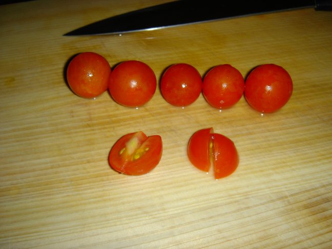 今期初収穫のミニトマト♪