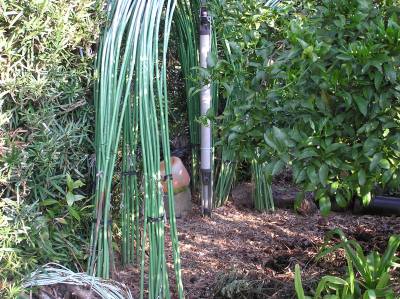 メロンに雨よけビニールをかぶせました トンネルハウスの作り方 野菜と果樹農家の栽培日記 楽天ブログ