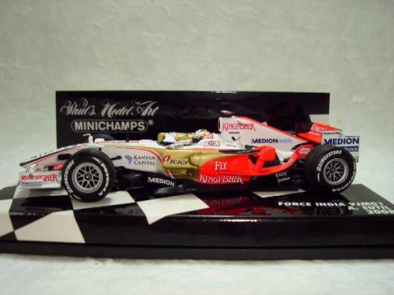 MINICHAMPS/ミニチャンプス1/43 フォースインディア F1チーム VJM01 A