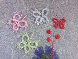 タティングレース 蝶のモチーフ 石畳編みをしてみませんか 楽天ブログ