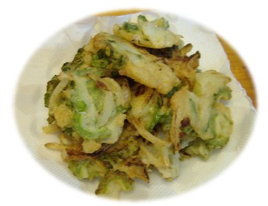 ゴーヤかき揚げ