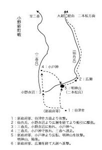 資料と解説 Ｈ 小野新町の戦い | 『福島の歴史物語」。ただいま