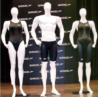 2010年FINA公認の英スピード社の新競泳水着「レーザー・レーサー