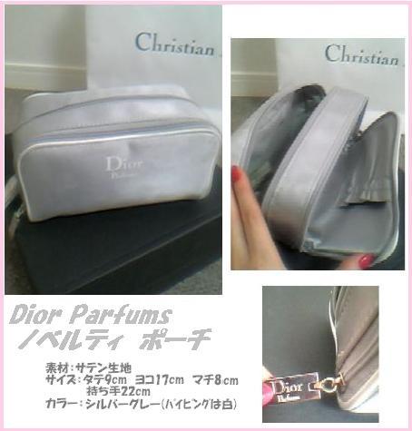 送料無料・名入れ彫刻 Dior ポーチ シルバー グレー - 通販 - nepco.ca