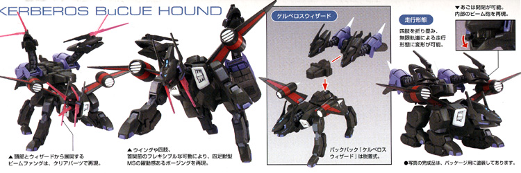 1/144 HG ケルベロスバクゥハウンド | しがないリーマンの徒然