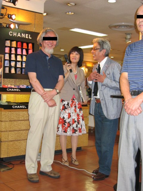 池袋東武百貨店にて、石津祥介氏登場 HECKLEの与太話 楽天ブログ