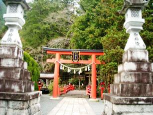 天河大辨財天社の正門でつ。