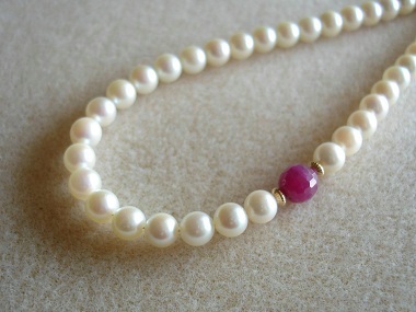 真珠ネックレスをリメイク | つぼみをさがしに - 楽天ブログ