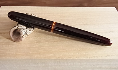 中屋万年筆 NAKAYA シガーポータブル 碧溜 中字-