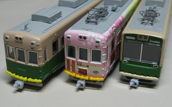 MODEMO製 京福電鉄モボ101形「標準塗装」。 | 鉄道・クルマ