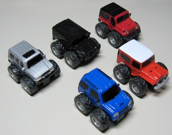 ４×４マガジン監修アサヒワンダ「ワイルドラリー」プルバックカー第２