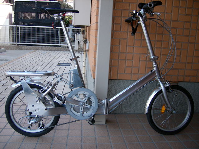 折りたたみ自転車 MC-1 を高速化改造(自転車好きな人向け) | ほげほげ日記 - 楽天ブログ