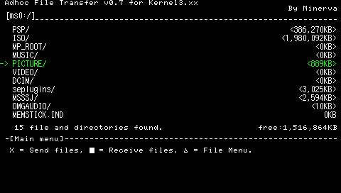 Adhoc File Transfer v0.7