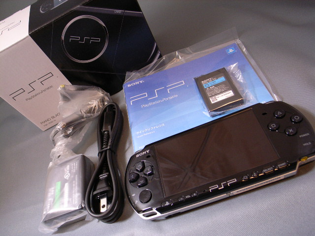 PSP-3000黒同梱物