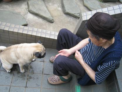 ばあちゃんとチッチ