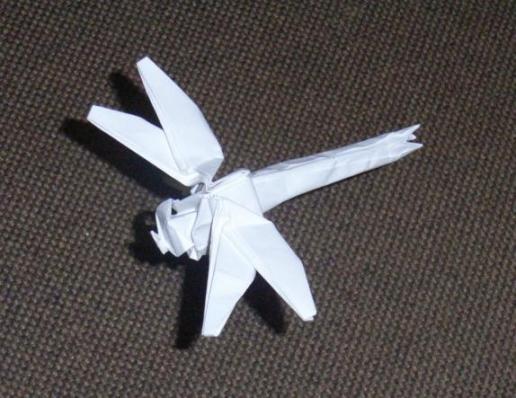 折り紙のトンボ Origami Dragonfly とんぼをおいかけて 楽天ブログ