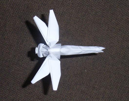 折り紙のトンボ Origami Dragonfly とんぼをおいかけて 楽天ブログ