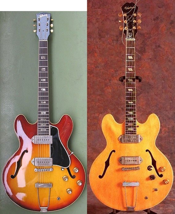 epiphone es 335 pro vs epiphone casino